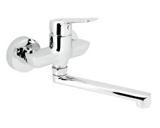 Novaservis METALIA 54 ECO drezová vodovodná batéria 100 mm, chróm 54077,0E