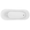Rea SPARTA voľne stojaca akrylátova vaňa 175 x 70 cm REA-W1101 + REA-W8008
