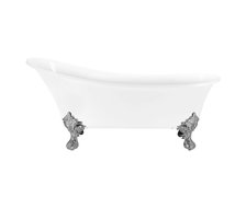 Rea SPARTA voľne stojaca akrylátova vaňa 175 x 70 cm REA-W1101 + REA-W8008