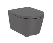 Roca INSPIRA Compacto Round WC závesná misa RimFree 48 x 37 cm A346528640