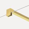 New Trendy Nesta Gold Brushed sprchová stena 100 x 200 cm K-1741