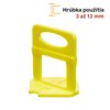 LEVELYS nivelačné spony 2 mm - 700 ks ( SP1702)