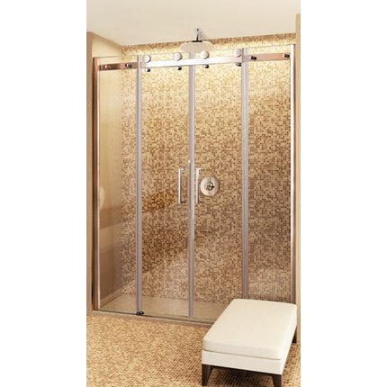 Aquatek TEKNO B4 sprchové dvere 170 x 210 cm, sklo číre
