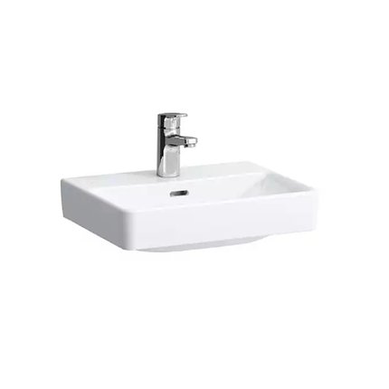 LAUFEN PRO S keramické umývadlo, s 1 otvorom 45 x 34 cm biele LCC H8159614001041