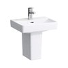 LAUFEN PRO S keramické umývadlo, s 1 otvorom 45 x 34 cm biele LCC H8159614001041