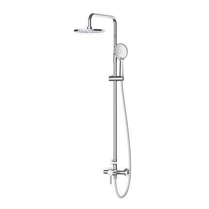 Avapax KSENO sprchový set s batériou, chróm ADKS6211C1