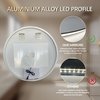 Some OCCHIO LED okrúhle zrkadlo 80 cm, vyhrievacia podložka CTL202-80