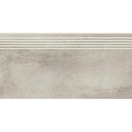 Opoczno GRAVA Light Grey rektifikovaná schodnica matná 29,8 x 59,8 cm