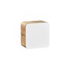 Comad Aruba White 831 FSC závesná skrinka 35 x 35 cm dub craft zlatý/biely lesk