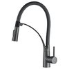 Kuchinox OLOR drezová vodovodná batéria s výtokom v tvare „U“, grafit BKR_978D