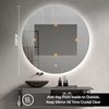 Some OCCHIO LED okrúhle zrkadlo 60 cm, vyhrievacia podložka CTL202-100