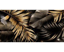 HOME Tropical Gold Black 60×120 cm – rektifikovaný leštený dekoračný gres