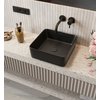 Uptrend – Umývadlo na dosku Hestia Matt Black 39 × 39 cm  TR41120-U18