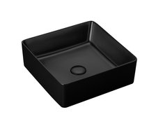 Uptrend – Umývadlo na dosku Hestia Matt Black 39 × 39 cm  TR41120-U18
