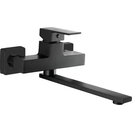 Laveo KVADRATO drezová nástenná vodovodná batéria BLQ_780D