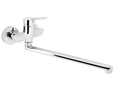 Novaservis METALIA 54 ECO drezová vodovodná batéria 100 mm, chróm 54079,0E