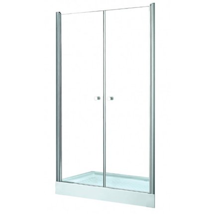 BESCO Sinco Due Sprchové dvere dvojkrídlové 90 x 195 cm sklo číre