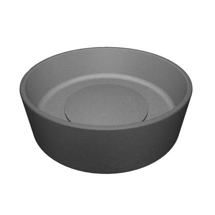 Kuchinox PERL granitové umývadlo na dosku bez otvoru pre batériu 36 cm, sivé VGP1510T