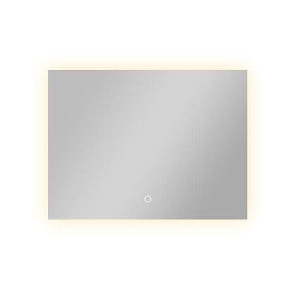 Some CAMPO LED obdĺžníkové zrkadlo 60 x 80 cm, vyhrievacia podložka CTL200S-60-80