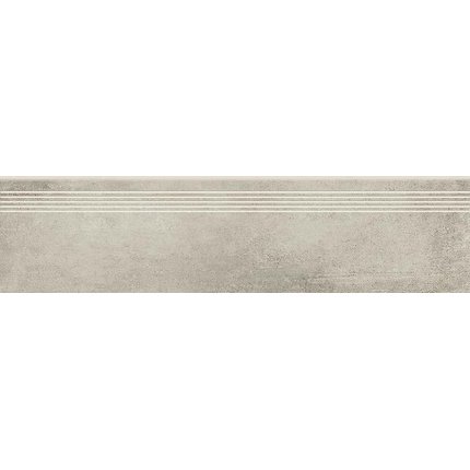Opoczno GRAVA Light Grey rektifikovaná schodnica matná 29,8 x 119,8 cm