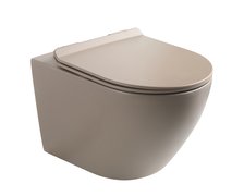 Some INTERNO WC misa závesná Rimless 49 x 36,5 x 37 cm so sedátkom