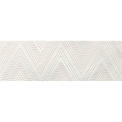 Cersanit MARKURIA WHITE LINES INSERTO obklad matný 20 x 60 cm WD1017-003