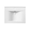 Uptrend – Umývadlo na stenu Gemini 60 × 47 cm biele lesklé TR4270D