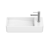 Roca TURA nástenné/nábytkové keramické umývadlo 55 x 27,5 cm, A327692000