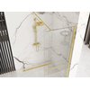 Rea CORTIS GOLD sprchová stena 2 dielná odsuvná 120 x 199,5 cm sklo číre K8485