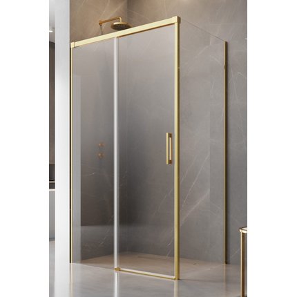 Radaway IDEA GOLD KDJ obdĺžnikový sprchový kút 160 x 120 x 205 cm 387046-09-01L+387054-09-01R