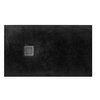 Roca TERRAN STONEX obdĺžniková kompozitná sprchová vanička 160 x 900 cm, čierna AP10164038401400