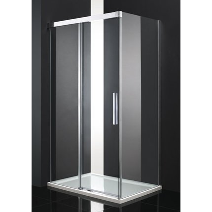 Aquatek NOBEL R13 obdĺžnikový sprchový kút 100 x 80 x 200 cm, sklo číre