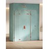 New Trendy EVENTA COPPER SHINE prístenný sprchový kút 120 x 90 x 200 cm EXK-6494