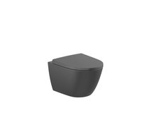 Roca ONA Compakt WC misa 36 x 48 cm RimFree, čierna A346688080