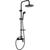 Kuchinox INTRA sprchový set s batériou, čierny PKI_70OB