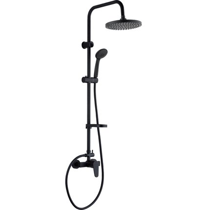 Kuchinox INTRA sprchový set s batériou, čierny PKI_70OB