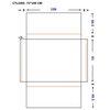 Some CAMPO LED obdĺžníkové zrkadlo 75 x 100 cm, vyhrievacia podložka CTL200S-75-100