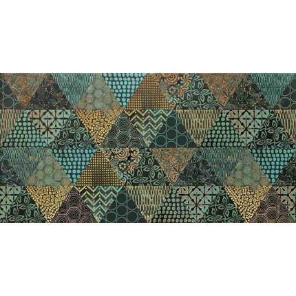 Domino MARGOT GREEN GEO dekor matný 30,8 x 60,8 cm