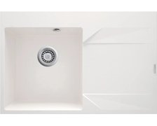 Deante EVORA granitový drez s odkvapkávačom vpravo 76 x 50 cm ZQJ_A11P