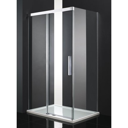 Aquatek NOBEL R23 obdĺžnikový sprchový kút 120 x 80 x 200 cm, sklo číre
