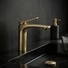 Rea VISION GOLD BRUSH umývadlová vodovodná batéria brúsená zlatá B6342