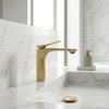 Rea VISION GOLD BRUSH umývadlová vodovodná batéria brúsená zlatá B6342