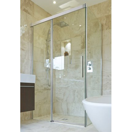 Aquatek NOBEL R33 obdĺžnikový sprchový kút 120 x 90 x 200 cm, sklo číre