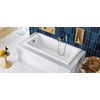 Excellent Wave SLIM – Obdĺžniková akrylátová vaňa do kúpeľne 180 × 80 cm, biely lesk (WAEX.WAV18WHS)