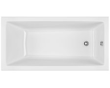 Excellent Wave SLIM – Obdĺžniková akrylátová vaňa do kúpeľne 180 × 80 cm, biely lesk (WAEX.WAV18WHS)