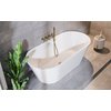 Besco DEEVA voľne stojaca akrylátová vaňa s prepadom 150 x 75 cm, #WWA-150-DBI