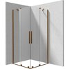 Deante PRIZMA sprchový kút 90 x 90 x 195 cm, sklo číre KPNCP09P09