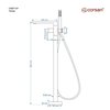 Corsan TRINO voľne stojaca vaňová batéria chróm CMB7159CH