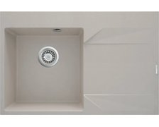 Deante EVORA granitový drez s odkvapkávačom vpravo 76 x 50 cm ZQJ_511P