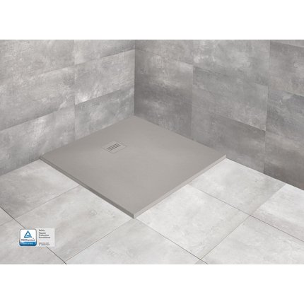 Radaway Kyntos C sprchová vanička z mramorového zlepenca 100 x 100 cm HKC100100-74+HKA-74